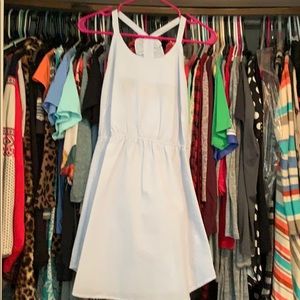 NWT Blue/white pin stripe boutique dress
